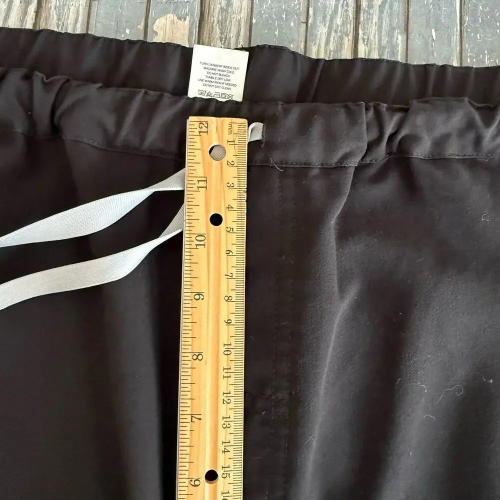 FIGS Men’s Pisco Black Scrub Pants Size XL Style FM4500